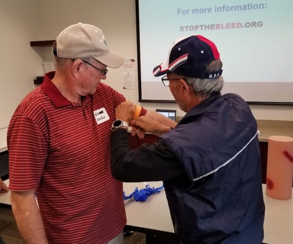 STOP THE BLEED First Aid Training Sessions